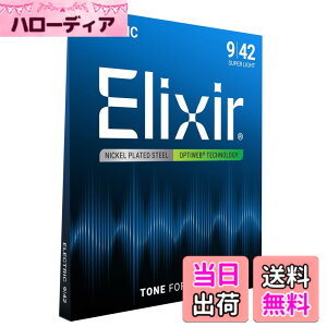 �y���������zElixir �G���N�T�[ �G���L�M�^�[�� OPTIWEB �y�������K�i�z �F�F1�Z�b�g�A�T�C�Y�FSuper Light .009-.042