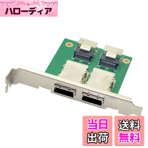 �y���������zCablecc PCI-Express 4.0 Mini SAS SFF-8087 SFF-8611SFF-8654����SFF-8643SAS HD PCBA���X�A�_�v�^�i�u���P�b�g�t���j �F�F�u���b�N