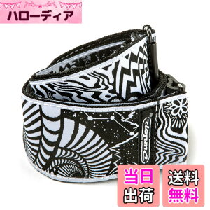 �y���������zJim Dunlop (�W�� �_�����b�v) ILOVEDUST Strap �F�FVoltex Black/White�A�T�C�Y�FFree Size