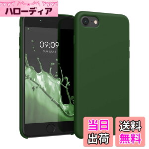 �y���������zkwmobile �X�}�z�P�[�X Apple iPhone 16e�Ή� �P�[�X - TPU ���L�b�h �V���R�� �J�o�[ - �ϏՌ� ���h�~ �T���T�� Case �F�F�[�ΐF�A�T�C�Y�FiPhone SE (2022 / 2020) / iPhone 8 / 7