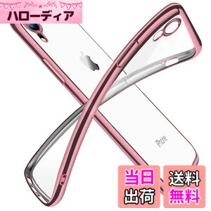 �y���������ziPhone XR �P�[�X �N���A ���� tpu �V���R�� ���b�L���H �X���� ���^ 6.1�C���` �X�}�z�P�[�X �ϏՌ� ���ϖh�~ ��̌^ �l�C �g�уJ�o�[ �u���b�N �F�F�s���N�A�T�C�Y�FiPhone XR