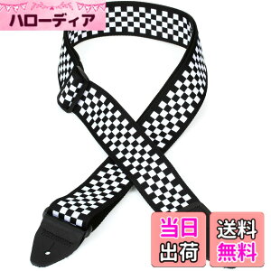 �y���������z�y���K�i�z ERNIE BALL JACQUARD STRAP �F�F�u���b�N&�z���C�g �`�F�b�N�A�T�C�Y�F�W��