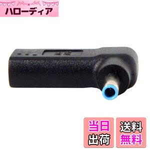 �y���������zCablecc USB3.1�^�C�vCUSB-C-DC 20V 3.0 * 1.1mm�A�_�v�^�[PD�G�~�����[�^�[�g���K�[90�x�p�x �F�FHP�p�u���b�N�A�_�v�^�[�A�T�C�Y�F4.5*3.0MM-HP