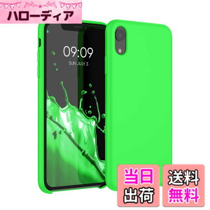 �y���������zkwmobile �X�}�z�P�[�X Apple iPhone XR�Ή� �P�[�X - TPU ���L�b�h �V���R�� �J�o�[ - �ϏՌ� ���h�~ �T���T�� Case �F�F���C���O���[��