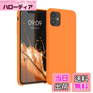 �y���������zkwmobile �X�}�z�P�[�X Apple iPhone 11�Ή� �P�[�X - TPU ���L�b�h �V���R�� �J�o�[ - �ϏՌ� ���h�~ �T���T�� Case �F�F�t���[�e�B�[ �I�����W