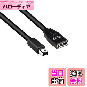 �y���������zClub 3D DisplayPort Extention Calble �F�F���A�T�C�Y�F1m Mini DP to DP (M/F)