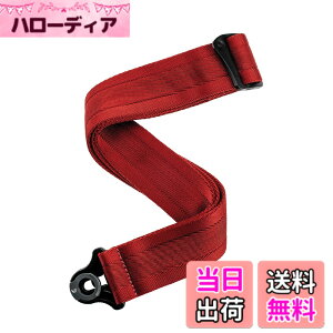�y���������zD'Addario �_�_���I �M�^�[�X�g���b�v Autolock Strap 50BAL Padded �y�������K�i�z �F�FBlood Red�A�T�C�Y�F2.5 inches x 55 inches x 0.5 inches