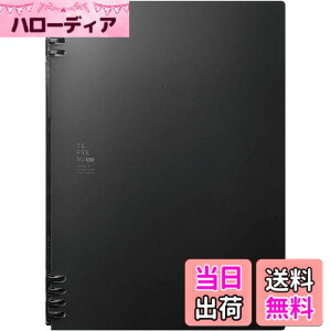 �y���������z�L���O�W�� �����O�m�[�g �e�t���[�k �X�^�C�� B5 �X�g���C�v 9855TES-L106 �F�F�u���b�N�A�T�C�Y�FB5