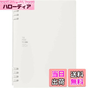 �y���������z�L���O�W�� �����O�m�[�g �e�t���[�k �X�^�C�� B5 �X�g���C�v 9855TES-L106 �F�F�z���C�g�A�T�C�Y�FA5