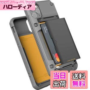 �y���������z�yVRS�z iPhone 11 Pro �P�[�X �J�[�h ���[ 3�� �ϏՌ� �Ռ� �z�� �n�C�u���b�h �n�[�h �J�o�[ �w�� �X���C�h �� �J�[�h �z���_�[ ���� �ΏՌ� �X�}�z�P�[�X [ Apple iPhone11 Pro �A�C�t�H��