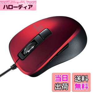 �y���������z�T�����T�v���C �L���}�E�X USB A�ڑ� �É� �u���[LED 5�{�^�� 3200dpi(4�i�K�ؑ�) ���^ �u���b�N MA-BL156BK �F�F���b�h