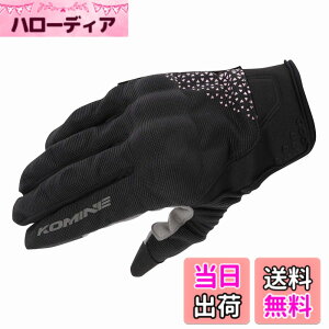�y���������z�R�~�l(KOMINE) �o�C�N�p �v���e�N�g���b�V���O���[�u-�u���C�u GK-183 GK-1833 �t�ďH���� ���b�V���f�� �v���e�N�^�[ �F�FBlack/Delta Pink�A�T�C�Y�F3XL