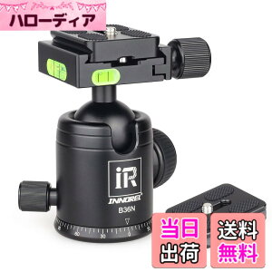 �y���������zINNOREL ���R�_�� �{�[���_�� �����_�� ��d�S �ő�ω׏d 15kg �{�[���w�b�h���a 36mm ���� CNC �A���~���� 360�x��] �p�m���} 3/8�l�W 1/4�l�W �N�C�b�N�V���[�t�� �O�r ��r ��჌�t