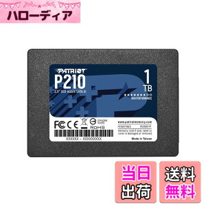 �y���������zPatriot P210 Parent Solid State Drive SSD �T�C�Y�F1TB