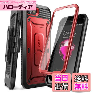 �y���������zSUPCASE iPhone SE3(��3����) 2022 SE(��2����) /iPhone8 /iPhone7 �P�[�X �Ή� 2020 �V�����J�o�[ �t���ی�t�B���� �ƍ������N���b�v�t�� �č��R���K�i�擾 �ϏՌ� �h�o �� �F�F���b�h�A�T�C