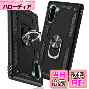 �y���������zTMUJWS Samsung Galaxy Note 10 �P�[�X �����O �ϏՌ� �Ռ��z�� ���h�~ �S�ʕی� �J�����ی� �X�^���h�t�� TPU+PC�o���p�[ �w��h�~�΍� ��d�\�� 360�x��] �h�o �T���X�� �M�����N�V�[ Note
