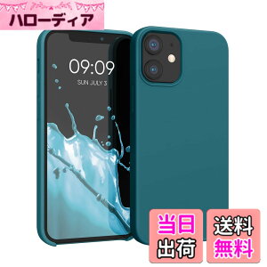 �y���������zkwmobile �X�}�z�P�[�X Apple iPhone 12 mini�Ή� �P�[�X - TPU ���L�b�h �V���R�� �J�o�[ - �ϏՌ� ���h�~ �T���T�� Case �F�F�Ő��F�}�b�g