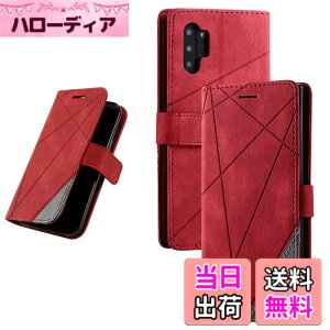�y���������zUnivoColors �蒠�^�P�[�X �J�[�h���[ �X�^���h�@�\(JP 33) �F�F���b�h�A�T�C�Y�FSamsung Galaxy Note 10 Plus