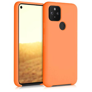 �y���������zkwmobile �X�}�z�P�[�X Google Pixel 5�Ή� �P�[�X - TPU ���L�b�h �V���R�� �J�o�[ - �ϏՌ� ���h�~ �T���T�� Case �F�F�t���[�e�B�[ �I�����W
