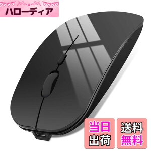 �y���������z�}�E�X Bluetooth �[�d�� ���C�����X�}�E�X ���^ �����}�E�X �É� 2.4GHz 3DPI���[�h ���w�� �����x �����^�ѕ֗� Mac/Windows/Surface/Macbook/iPad/iPhone/PC�ɑΉ� �F�F�u���b�N