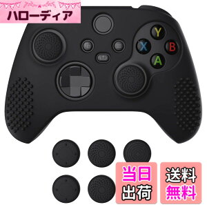 �y���������zeXtremeRate PlayVital 3D Studded��Xbox Series X/S�R���g���[���[�ɑΉ��p�A���`�X���b�v�V���R�[���J�o�[�X�L���A�����e�w�O���b�v�L���b�v6�t���AXbox Core���C�����X�R���g���[���Ή�