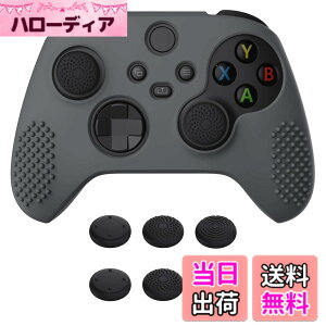 �y���������zeXtremeRate PlayVital 3D Studded��Xbox Series X/S�R���g���[���[�ɑΉ��p�A���`�X���b�v�V���R�[���J�o�[�X�L���A�����e�w�O���b�v�L���b�v6�t���AXbox Core���C�����X�R���g���[���Ή�