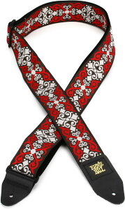 �y���������z�y���K�i�z ERNIE BALL JACQUARD STRAP �W���J�[�h�E�X�g���b�v �F�F���b�h�E�g�����X�A�T�C�Y�F�W��
