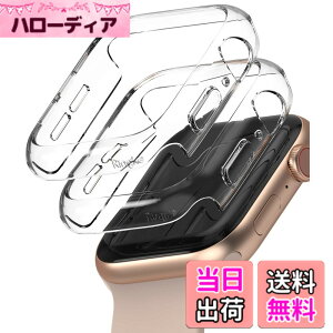 �y���������zJP - Ringke Apple Watch Series 6 / 5 / 4 / SE 40, 44mm Slim �F�FClear (2P)�A�T�C�Y�F[6 / 5 / 4 / SE 40mm]