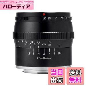 �y���������z�y�������K�i�z�������w TTArtisan 50mm f/1.2 C �F�F�u���b�N�A�T�C�Y�F�\�j�[E