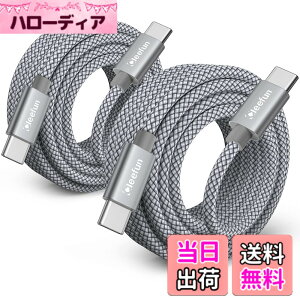 �y���������zCLEEFUN USB C �^�C�vC �P�[�u�� PD�Ή� 60W�}���[�d - iPad Mini 6 2021�AMacBook�AiPad Pro 2018�AGalaxy�AXperia�APixel��USB-C�@��Ή� �F�F�O���[�A�T�C�Y�F3m