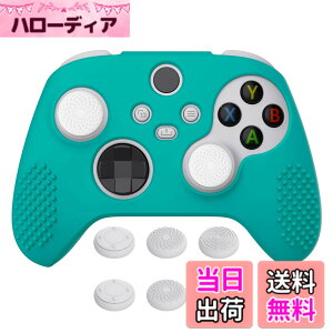 �y���������zeXtremeRate PlayVital 3D Studded��Xbox Series X/S�R���g���[���[�ɑΉ��p�A���`�X���b�v�V���R�[���J�o�[�X�L���A�����e�w�O���b�v�L���b�v6�t���AXbox Core���C�����X�R���g���[���Ή�