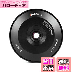 �y���������z���H�� 7Artisans 35mm F5.6 �{�f�B�L���b�v�����Y �p���P�[�L�����Y �P�œ_�����Y �t���T�C�Y�����Y �����^�J���������Y �L�p�����Y �F�F�u���b�N�A�T�C�Y�F�\�j�[E