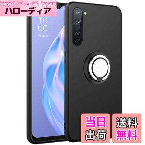 �y���������zOPPO Reno3 A �P�[�X �V���R�� �����O�t�� �ϏՌ� Reno3A �J�o�[ ��p TPU �w��h�~ ���ϖh�~ ���^ �P�[�X �ԍڃz���_�[�Ή� �X�g���b�v�z�[���t�� ����~�� �����h�~�i�u���b�N�j �F