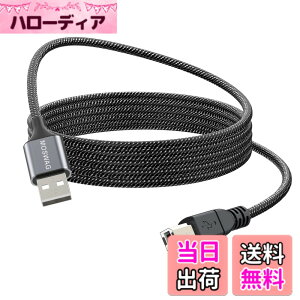 �y���������zMOSWAG USB�^�C�vA to �^�C�vB�v�����^�P�[�u�� - HP�A�L���m���A�f���A�G�v�\���A���b�N�X�}�[�N�A�[���b�N�X�A�u���U�[�A�T���X���Ή� - �����E�ϋv���̂���USB�R�[�h �F�F�u���b