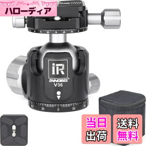 �y���������zINNOREL ���R�_�� �{�[���_�� �����_�� V�V���[�Y ��d�S �ω׏d�ő�20/25/30kg �{�[���w�b�h���a 36mm ���� CNC �A���~���� �O�r ��r ��჌�t �B�e DSLR �r�f�I�J�����p 360�x��] �p�m