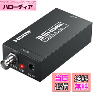 �y���������zELEVIEW HDMI to SDI �R���o�[�^�[ 1080p@60Hz HDMI to 3G-SDI/HD-SDI/SD-SDI �ϊ��� �A�_�v�^ �yEHD-030N�z