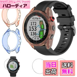 �y���������zFIVOF2���ی�P�[�X+2���t���ی�t�B�����Ή�Garmin(�K�[�~��) Approach S62��p�P�[�X �K�[�~�� Approach S62 �J�o�[ �\�t�g TPU�ގ� �҂�����Ή� �C�菝�h�~ �y�� �h�Ռ� Garmin Approach S62 