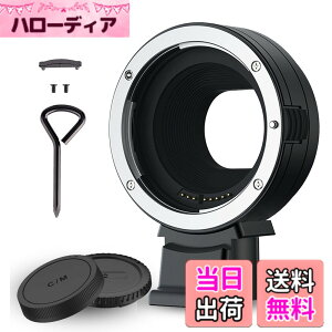 �y���������zJJC Canon �����Y�}�E���g�A�_�v�^�[ �F�F�u���b�N�A�T�C�Y�FEF-EOS M