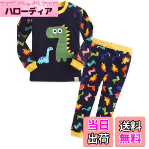�y���������z[Vaenait Baby] 12����-12�� �L�b�Y �q�� �x�r�[ �����L�����N�^�[ �� ��100% ���[���E�F�A ���� �p�W���} �Q�Ԓ� �㉺�Z�b�g Cotton sleepwear �F�FA03-Buddy Dino�A�T�C�Y�F80