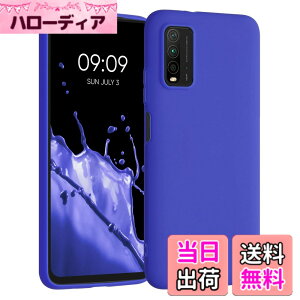 �y���������zkwmobile �X�}�z�P�[�X Xiaomi Redmi 9T�Ή� �P�[�X - �ϏՌ� ����~�� �\�t�g TPU �V���R�� - ���x���_�[ �F�F�o���g�C �u���[