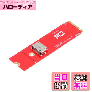 �y���������zCABLECC PCI-E 3.0 M.2 MKEY TO OCULINK SFF-8612 SFF-8611 PCIE NVME SSD 2260�����U.2 SFF-8639�P�[�u���p�̃z�X�g�A�_�v�^�[ �F�FRed 2280�A�T�C�Y�F67 pin