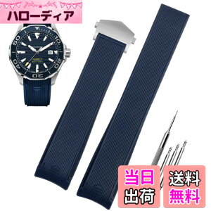 �y���������z[HEYOZURY] TAG HEUER �x���g ���o�[ ���v�o���h 22mm �V���R�� �_�炩�� �r���v�x���g �r���v�o���h D�o�b�N���� �r���v�o���h TAG HEUER (�^�O�z�C���[) �Ή� �����t�������x���g�H��t