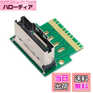 �y���������zCablecc PCI-E Slimline SAS 4.0 SFF-8654 8i74pin����SFF-865474pin�I�X-���X�G�N�X�e���_�[�A�_�v�^�[�p�x�t���e�X�g�c�[�� �F�F�O���[���A�T�C�Y�FS
