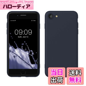 �y���������zkwmobile �X�}�z�P�[�X Apple iPhone SE3 / iPhone SE2 / iPhone SE (2022) / iPhone SE (2020) / iPhone 8 / iPhone 7�Ή� �P�[�X - �ɔ� TPU �V���R�� �}�C�N���t�@�C�o�[ �� �F�F�u���[�x���[�̐A�T�C�Y�Fi