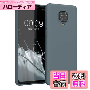 �y���������zkwmobile �X�}�z�P�[�X Xiaomi Redmi Note 9S / 9 Pro / 9 Pro Max�Ή� �P�[�X - �ɔ� TPU �V���R�� �}�C�N���t�@�C�o�[ ���F �F�F�_�[�N �X���[�g�A�T�C�Y�FRedmi Note 9S / 9 Pro / 9 Pro Max