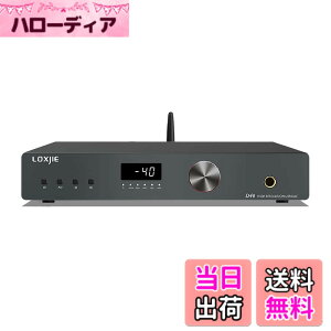 �y���������zLOXJIE D40 PRO DA�R���o�[�^�[ & �w�b�h�z���A���v ��̌^ �t���b�O�V�b�vDAC�uES9039MSPRO�v����/Bluetooth 5.0�Ή�/MQA�E�n�C���]�EDSD�����S�Ή�/�o�����X�E�A���o�����X�E�����\�w�b�h�z