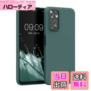 �y���������zkwmobile �ی�P�[�X Xiaomi Redmi Note 11 / Note 11S�Ή� - �ϏՌ� �X�}�z�P�[�X TPU�ی� �\�t�g �V���R�� ���^���b�N �]�f�B�A�b�N �u���[ �F�F���X�O���[��