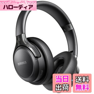 �y���������zBERIBES �w�b�h�z�� bluetooth 55���ԍĐ� 3��EQ���[�h ���C�����X�w�b�h�t�H�� �d���͂킸��180g ���K�ȃt�B�b�g�� HD �}�C�N���� �w�b�h�z�� HIFI�X�e���I�c �F�F�u���b�N�A�T�C�Y�F