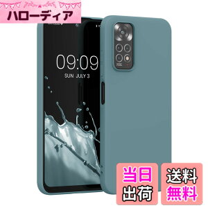 �y���������zkwmobile �ی�P�[�X Xiaomi Redmi Note 11 / Note 11S�Ή� - �ϏՌ� �X�}�z�P�[�X TPU�ی� �\�t�g �V���R�� ���^���b�N �]�f�B�A�b�N �u���[ �F�F�k�ɂ̖�