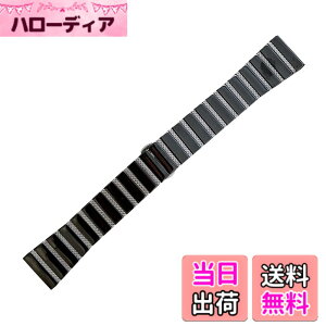 �y���������zMaKTech �T���X�����v6/5/4�p�Z���~�b�N�o���h�A�����s�[�X�X���������N�u���X���b�g�X�g���b�v�ASamsung Galaxy Watch,Huawei Watch �F�FC-�u���b�N�A�T�C�Y�F20mm